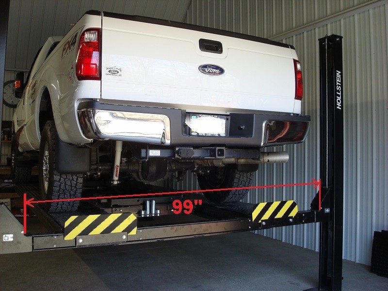 drive thru clearance of deck