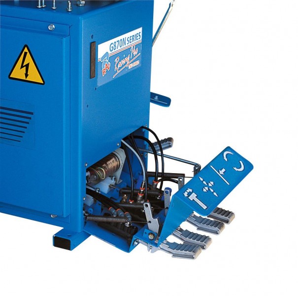 Controls are easily reached from the front for service