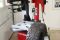 compact foot print of tire changer