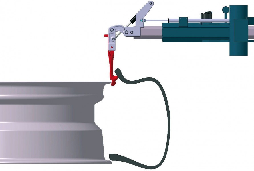 RAVAGLIOLI MEMORY LEVERLESS Tire Changer Tool