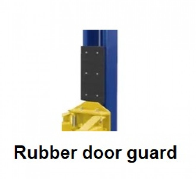 Rubber door guard