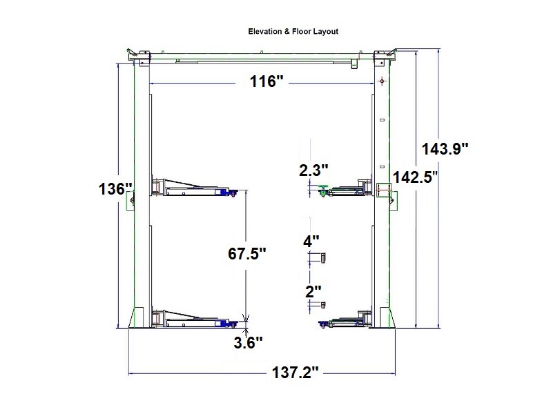 Elevation and Floor model600x800 inch